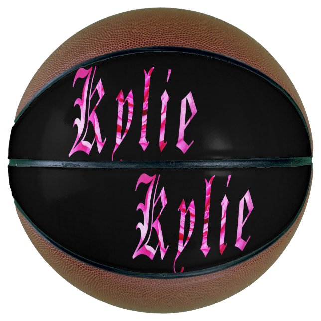 Kylie, Name, Logo, Ordnungsgröße Basketball (Vorderseite)