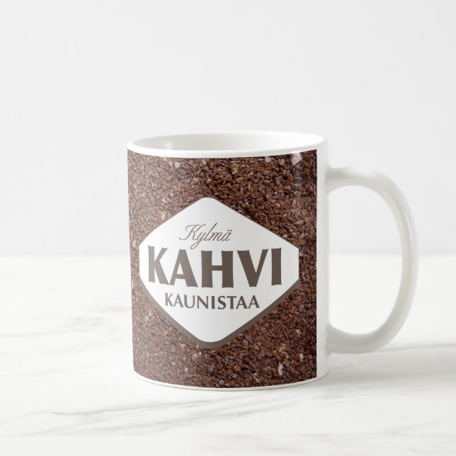 Kylmä Kahvi Kaunistaa Tasse 4 (Rechts)