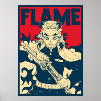Kyojuro Rengoku Poster