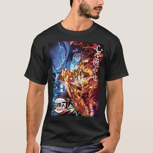 Kyojuro rengoku vs Akaza Classic T - Shirt (Vorderseite)