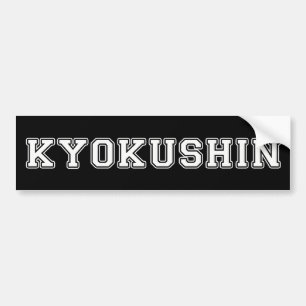 Kyokushin Karate Autoaufkleber