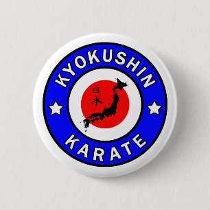 Kyokushin Karate Button