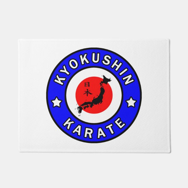 Kyokushin Karate Fußmatte (Vorderseite)