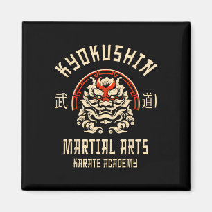Kyokushin Karate japanische Kampfsportarten Magnet