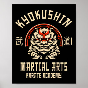 Kyokushin Karate japanische Kampfsportarten Poster