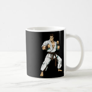 Kyokushin-Karate-Kämpfer - japanische Kampfsportar Kaffeetasse