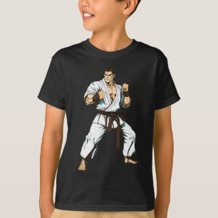 Kyokushin-Karate-Kämpfer - japanische Kampfsportar T-Shirt
