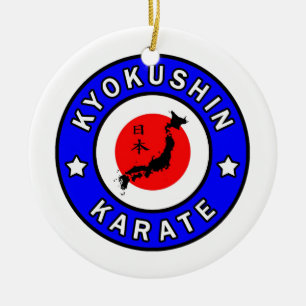 Kyokushin Karate Keramik Ornament