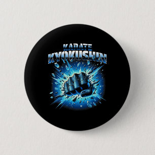 Kyokushin Karate Kyokushinkai Oyama Disziplin Res Button