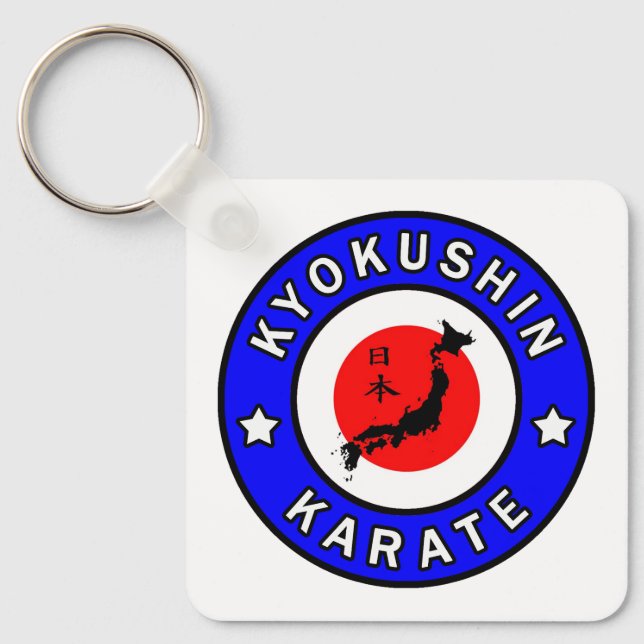 Kyokushin Karate Schlüsselanhänger (Vorderseite)
