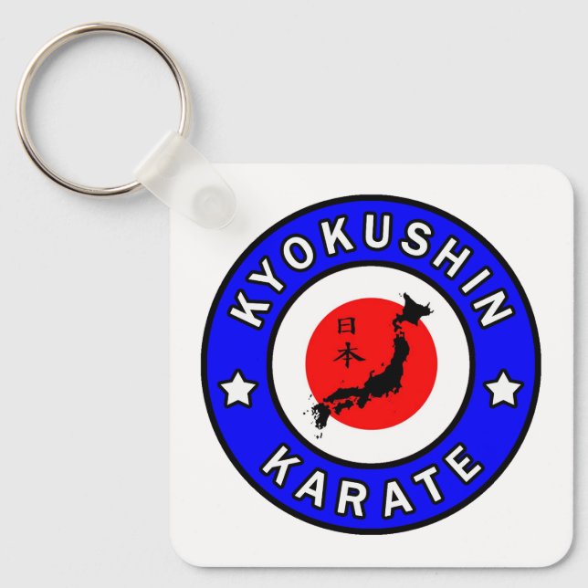 Kyokushin Karate Schlüsselanhänger (Vorderseite)