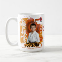 Kyokushin-Karate-Schüler personalisiertes Foto