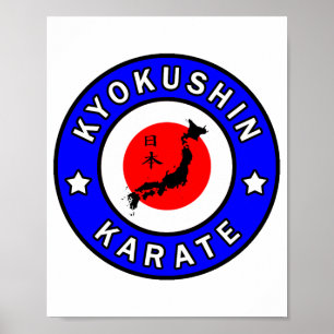 Kyokushin Karate T-Shirt_2 Poster