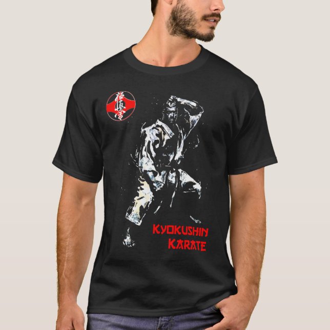 Kyokushin Karateka von Zanshin-Art Karate T - Shir T-Shirt (Vorderseite)