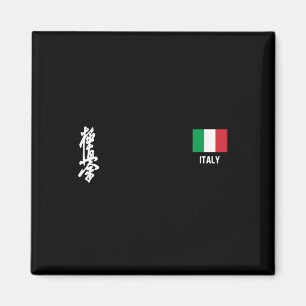 Kyokushinkai Karate Italien Dojo Training Italieni Magnet