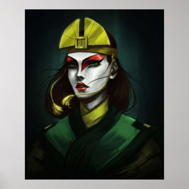 Kyoshi Avatar Poster (Vorne)