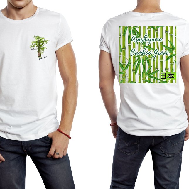 Kyōto Arashiyama Bamboo Grove Japan Sommerferien T-Shirt (Von Creator hochgeladen)