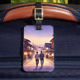 Kyōto-Freunde in der Dusk Gepäckanhänger