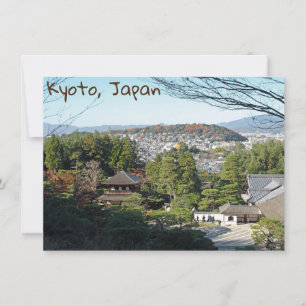 Kyōto & Ginkaku-ji-Tempel, Japan-Karte