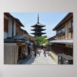 Kyoto Gion Japan Poster