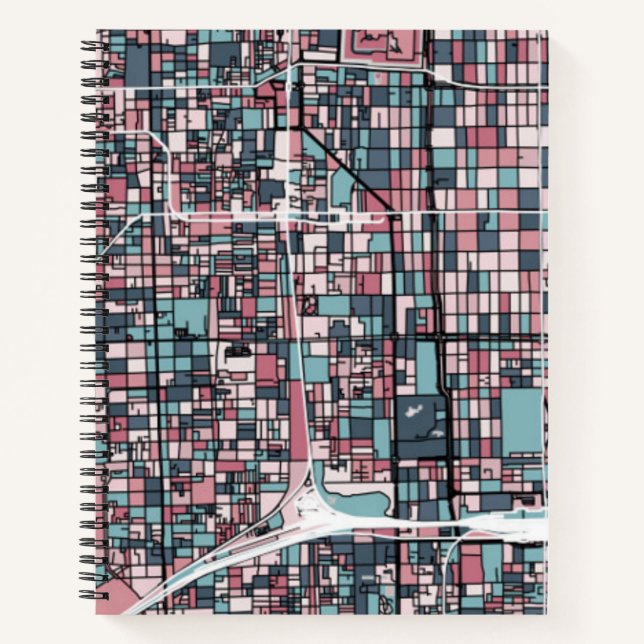 Kyoto-Japan-Karte Notizbuch (Vorderseite)