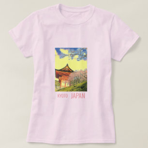Kyoto Japan Kirschblüten Reisefotografie T-Shirt