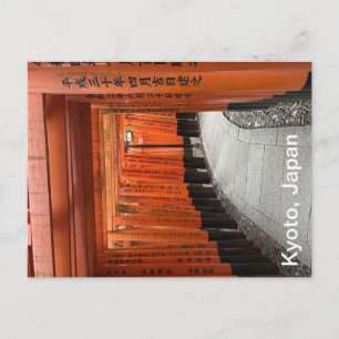 Kyoto, Japan, Postkarte