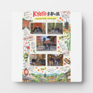 Kyoto Japan Reise 5 Foto Collage Reise Zine Fotoplatte