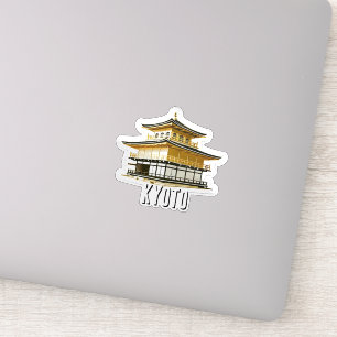 Kyōto Japan Reise Kinkatsuji Golden Pavillon Aufkleber