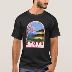 Kyōto Japan Reiseroutensemblem T-Shirt