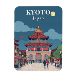 Kyoto Japan Temple Travel Souvenir Magnet