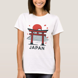 Kyoto Japan Torii Gate T - Shirt   Japanreise