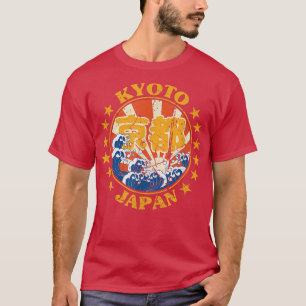Kyoto Japan Vintage japanische Kanji Zeichen Kyot T-Shirt