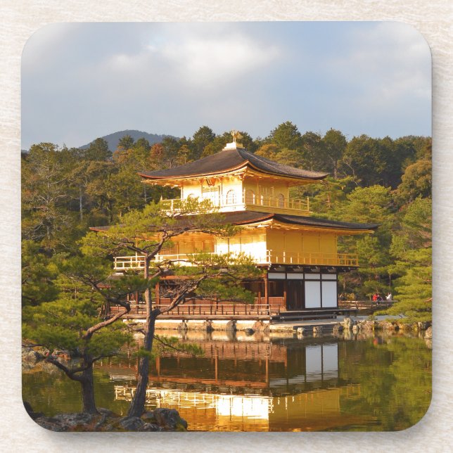 Kyoto Kinkaku Ji Japan Untersetzer (Vorderseite)