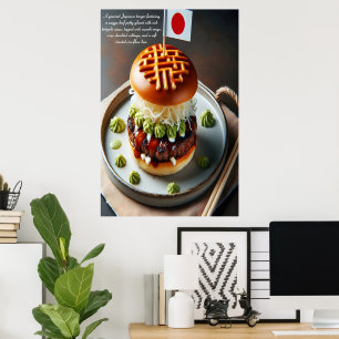Kyōto Kitchen Burger Sensation 24x36 Poster