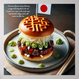 Kyōto Kitchen Burger Sensation Poster