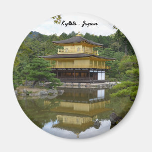 Kyōto Kyoto - Japan Goldener Pavillon Kinkaku-ji Magnet