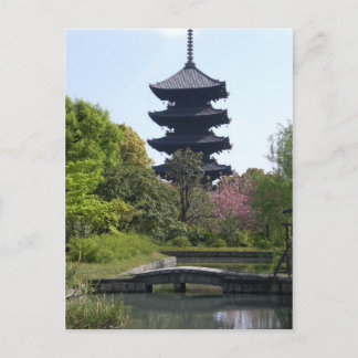 Kyoto Pagoda Postkarte