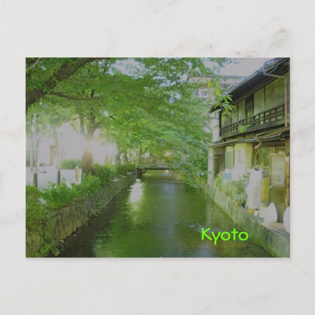 Kyoto Postkarte (Vorderseite)