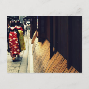 Kyoto-Reihe: Maiko-san Postkarte
