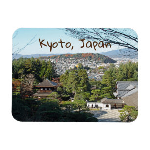 Kyōto und Ginkaku-ji-Tempel, Japan Magnet