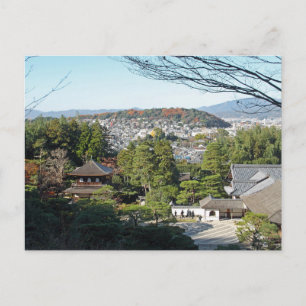 Kyōto und Ginkaku-ji-Tempel, Japan Postkarte