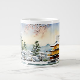 Kyōto Winterfarbe Kunst - Tasse