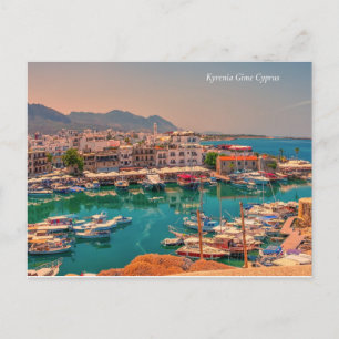 Kyrenia Girne Zypern/Türkei Port Feiertagspostkarte