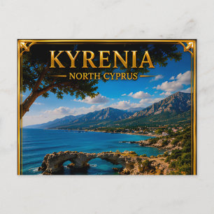 Kyrenia Nordzypern Inselreise Postkarte