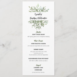 Kyriakos Menu Menükarte