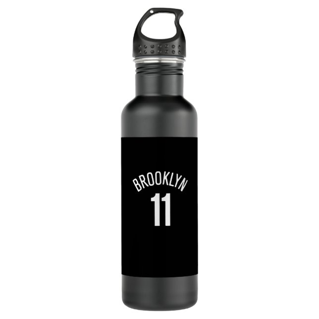 Kyrie Irving - Brooklyn Basketball Jersey Edelstahlflasche (Vorderseite)