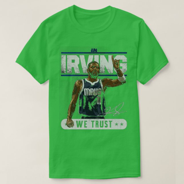 Kyrie Irving Dallas Trust TShirt (Design vorne)