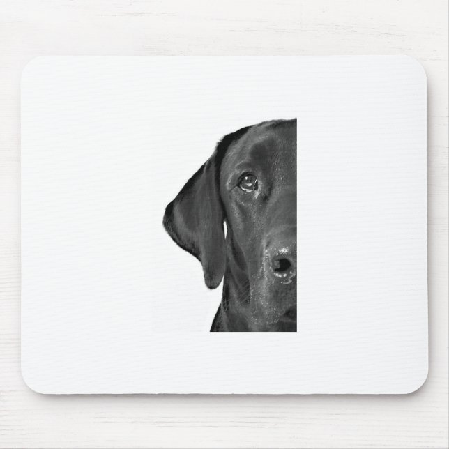 Kyro halber Hund Mousepad (Vorne)