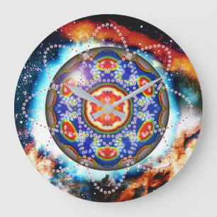 Kyron Orbz Große Wanduhr